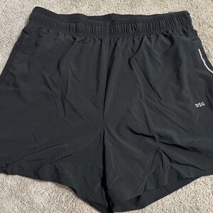 DSG Men's Athletic Black Shorts